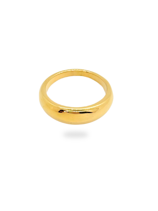 simple ring, elegant ring, classic ring, gold ring
