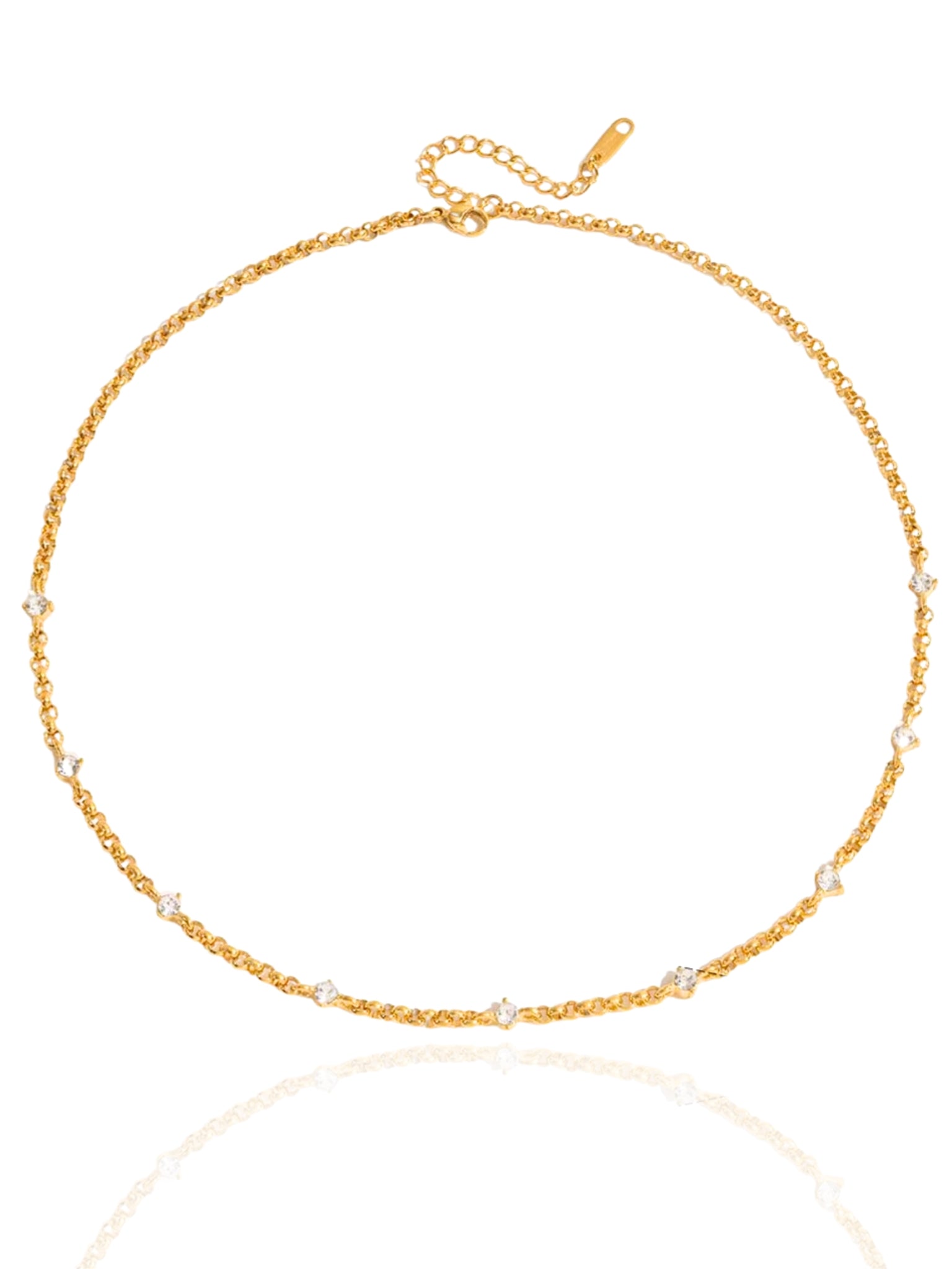 gold necklace, timeless jewellery, perfect gift for her, elegant necklace, charm necklace, best gift for her, classic gold chain necklace, stylish gift, statement necklace, versatile necklace, necklace Australia, link chain necklace, interlocking pendant necklace, y-shaped necklace, necklace with stone pendant, necklace with minimalist pendant, pendant with stones, necklace with gem pendant, minimalist design necklace, sparkling stone necklace, choker necklace