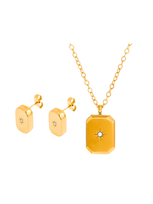 Ambrelle Square Jewellery Set