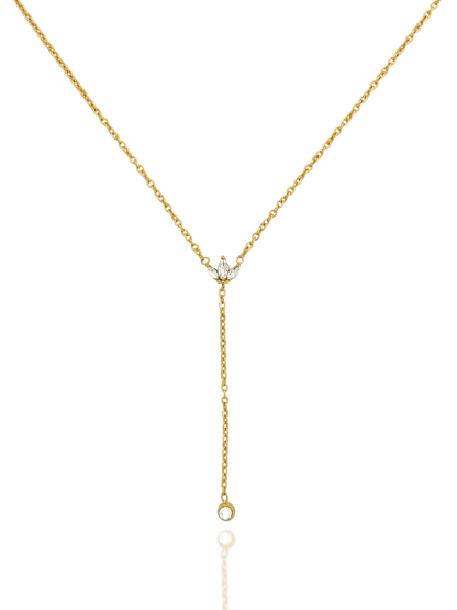 necklace with stone, gold necklace, simple necklace, necklace for any outfit, versatile necklace, australia necklace