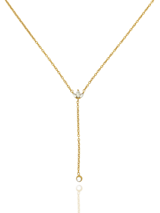necklace with stone, gold necklace, simple necklace, necklace for any outfit, versatile necklace, australia necklace