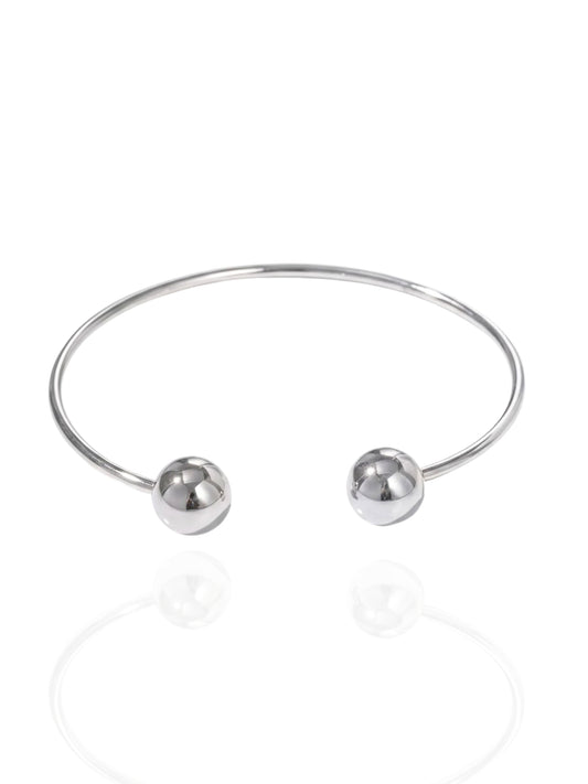 timeless jewellery, perfect gift for her, elegant jewellery, elegant bracelet, charm bracelet, dainty jewellery, simple jewellery,  fashion accessories, sleek jewellery, trendy jewellery, lightweight bangle, stylish jewellery, simple bangle, classic gold bangle, bangle with ball design, adjustable bangle, best gift for her, classic silver bangle, stylish gift, statement bracelet, versatile bracelet, bracelet Australia, silver bracelet, silver bangle