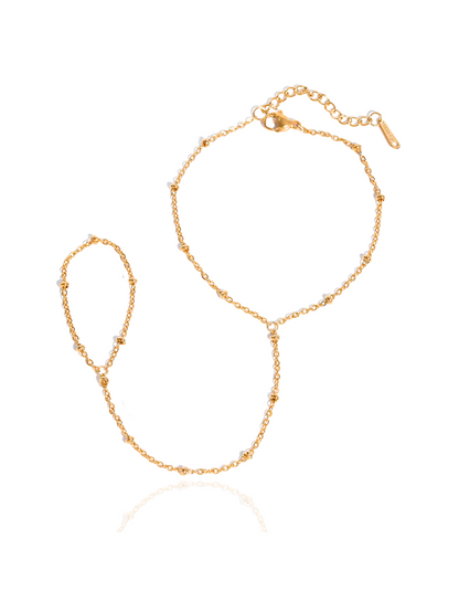 timeless jewellery, perfect gift for her, elegant bracelet, charm bracelet, best gift for her, stylish gift, statement bracelet, versatile bracelet, bracelet Australia, gold bracelet, bracelet for any outfit, hand chain, gold hand chain, hand chain australia, bracelet with details