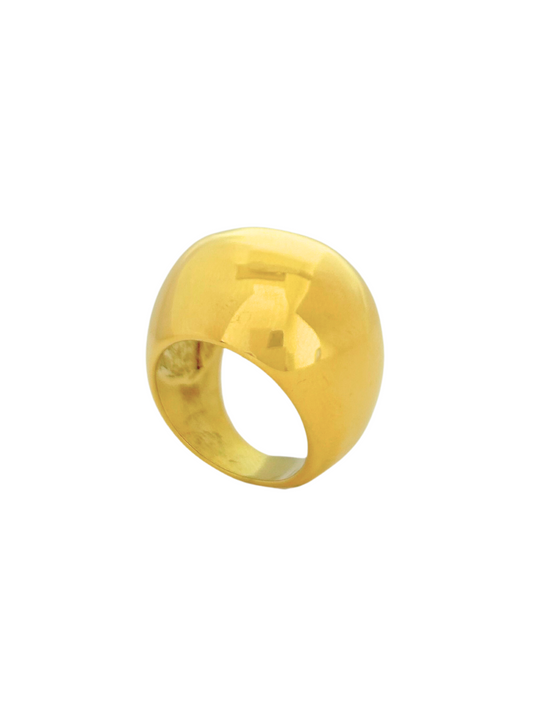 chunky ring, bold ring, polished ring trendy, elegant ring, unique ring