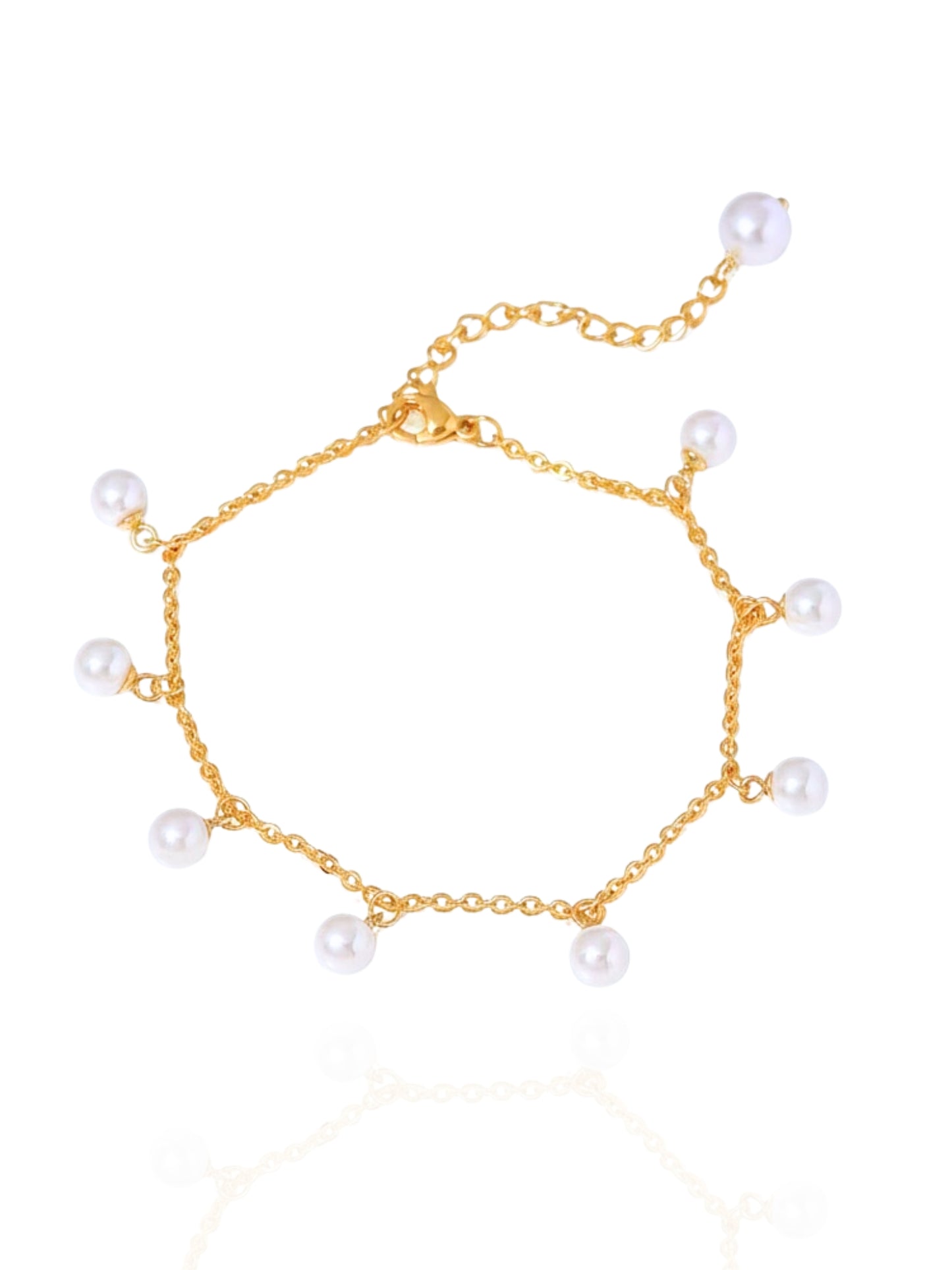 timeless jewellery, perfect gift for her, elegant anklet, dainty jewellery, simple anklet, fashion accessories, minimal anklet, pearl anklet, sleek jewellery, trendy jewellery, statement anklet, stylish anklet, cute anklet, dainty anklet, gold anklet, dangling pearl anklet, chain anklet