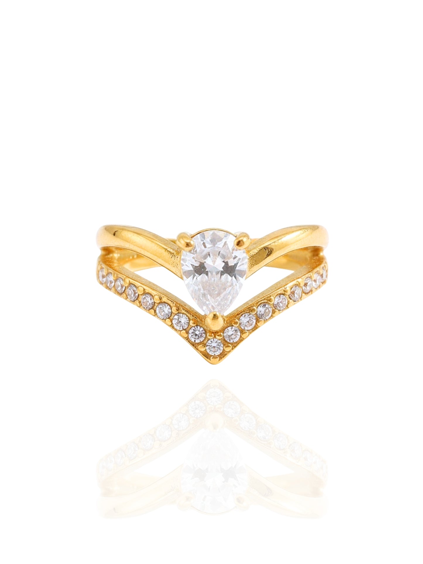 statement ring, double layer ring, double layer crown ring, crown ring, ring with stones, maximalist ring, wedding ring, statement ring, promise ring, double layer crown ring