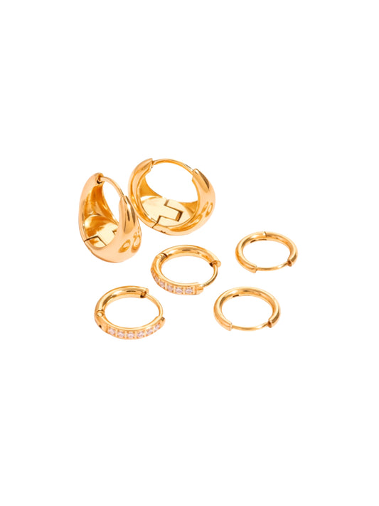 timeless jewellery, perfect gift for her, elegant earrings, dainty jewellery, simple jewellery, fashion accessories, sleek jewellery, trendy jewellery, lightweight earrings, stylish earrings, cute earrings, dainty earrings, earrings with stones, classic gold earrings,  hoop earrings, dainty earrings set, cute earrings set, earrings set, stud earrings, charm earrings, waterproof earrings, hoop earrings set
