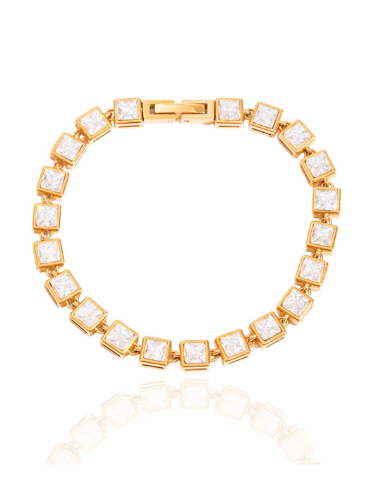 gold bracelet, minimalist, formal wear, jewellery for occasion, gift idea for her, cute bracelet, dainty bracelet, elegant bracelet, dainty, unique bracelet, chain bracelet, stone design bracelet