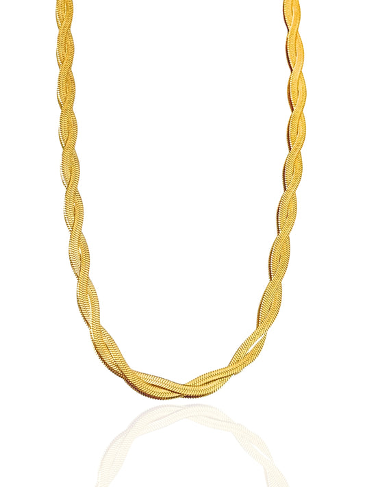 Gift Ideas, Girl Necklace, Classic Necklace, Waterpoof, Non-Tarnish
Necklace, Gift Idea for Girls, Non-tarnish, Women Necklace, flat chain, necklace, chain necklace, gold necklace