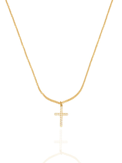 timeless necklace, necklace for any outfit, cross necklace, faith necklace , religious necklace, cross pendant necklace, necklace with stones, cross pendant with stones