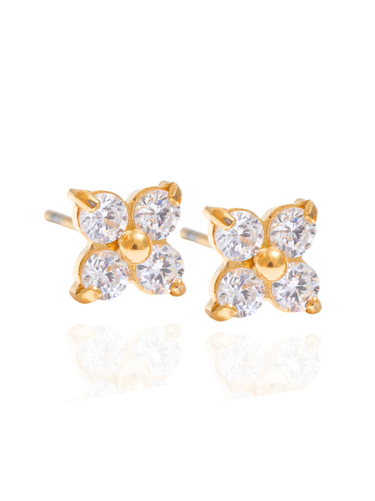 Galina Earrings in Gold