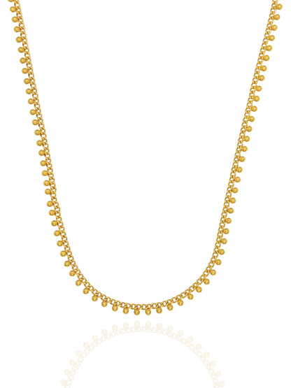 Flat Chain Necklace, Gift Ideas, Girl Necklace, Classic Necklace, Non-Tarnish, Waterproof Necklace, statement necklace, elegant necklace
