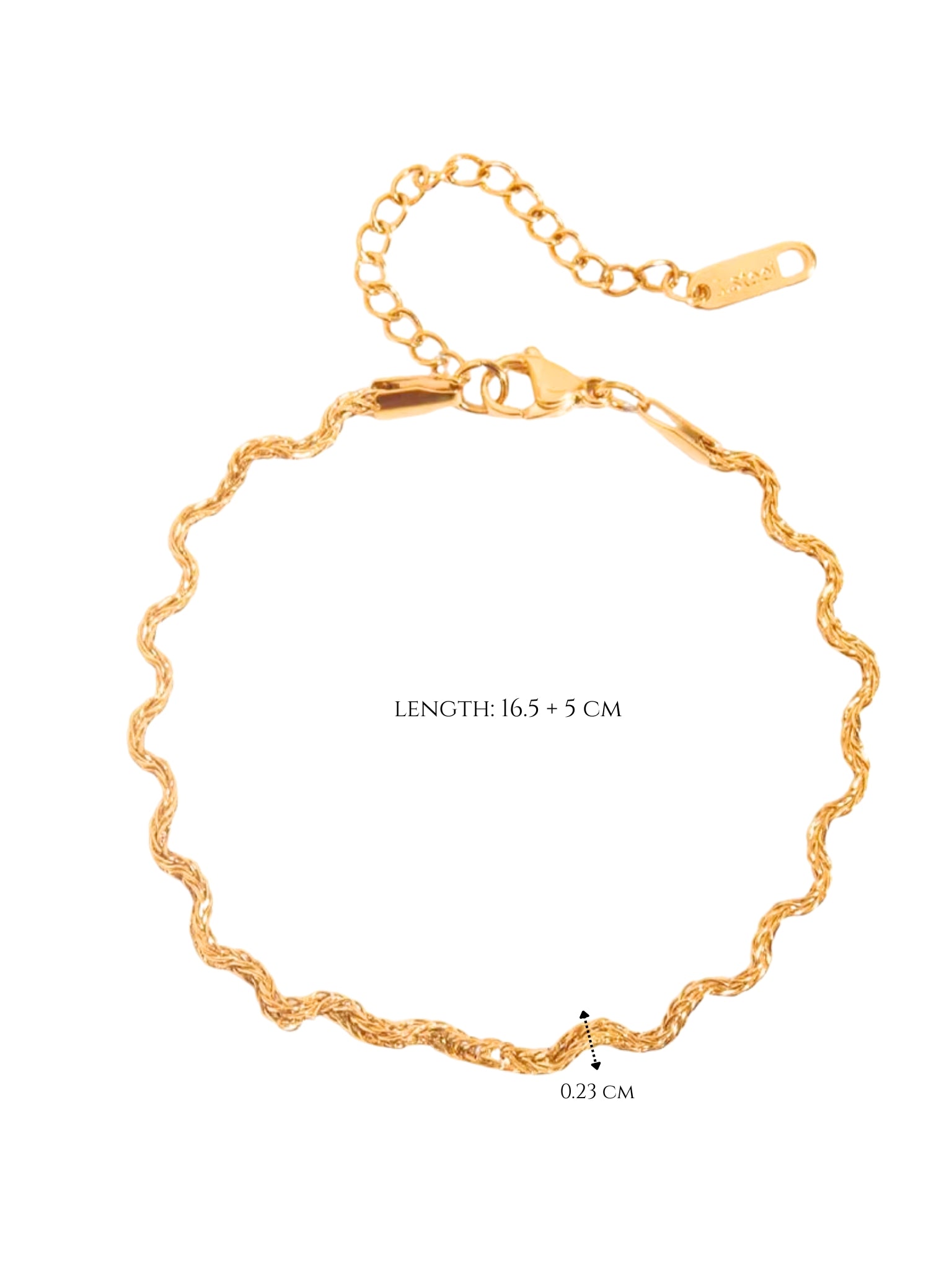 gold bracelet, minimalist, formal wear, jewellery for occasion, gift idea for her, cute bracelet, dainty bracelet, elegant bracelet, dainty, unique bracelet, chain bracelet, wave chain