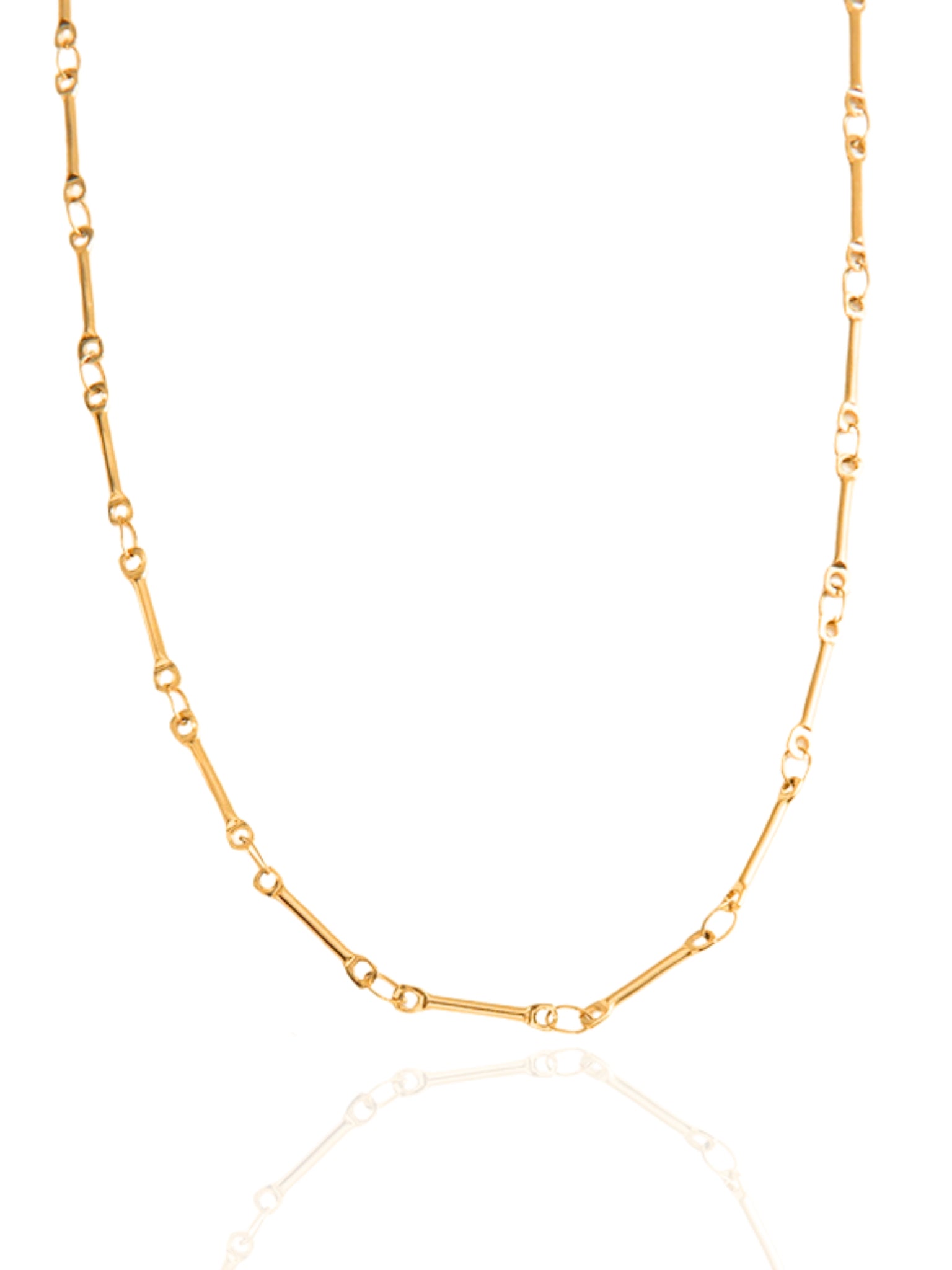 gold necklace, timeless jewellery, perfect gift for her, elegant necklace, charm necklace, best gift for her, classic gold chain necklace, stylish gift, statement necklace, versatile necklace, necklace Australia, link chain necklace, interlocking pendant necklace, y-shaped necklace, necklace with stone pendant, necklace with minimalist pendant, pendant with stones, necklace with gem pendant, minimalist design necklace, wave chain necklace, wave chain choker, thin bead choker necklace, bead necklace