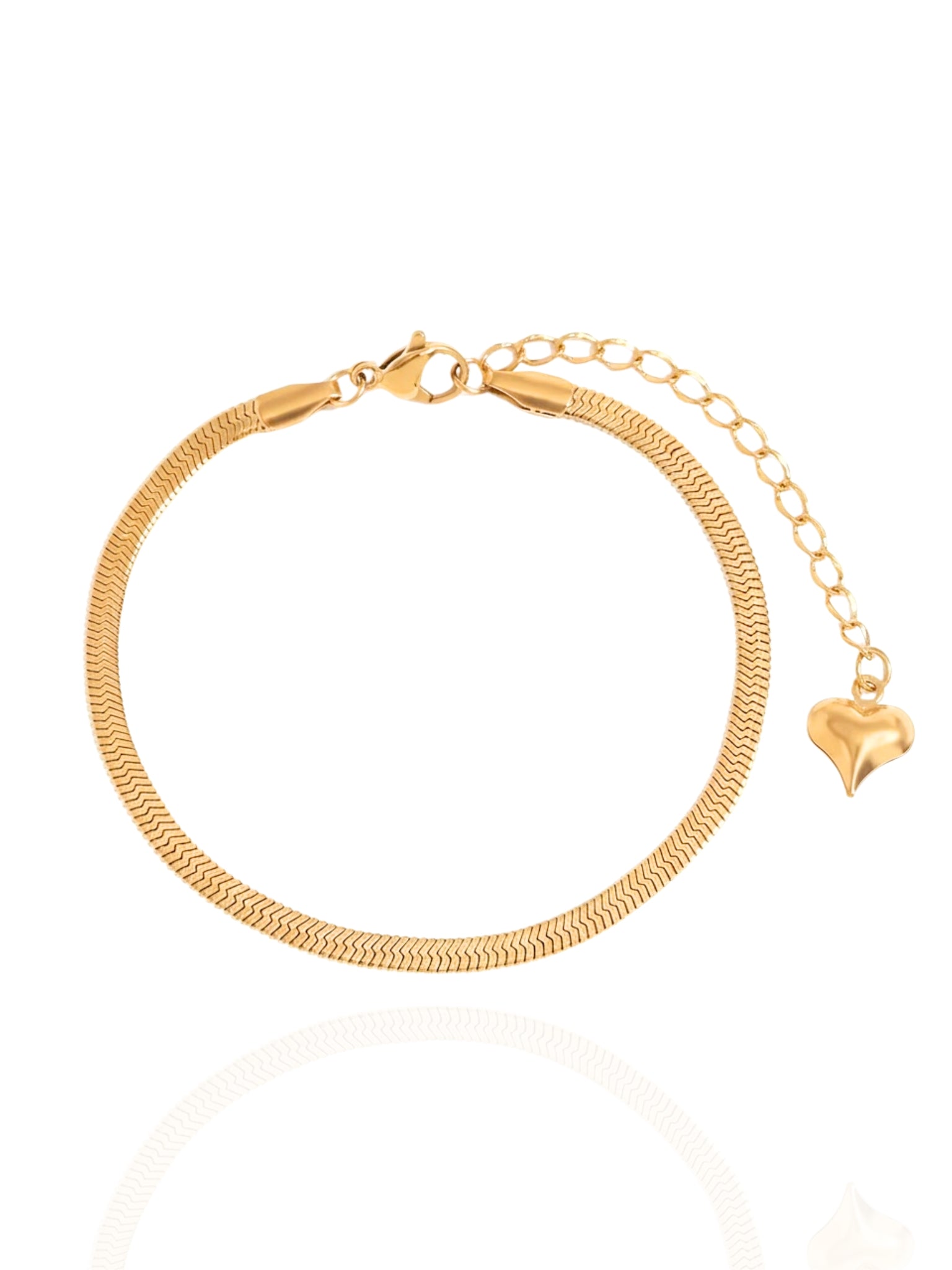 timeless jewellery, perfect gift for her, elegant bracelet, charm bracelet, best gift for her, stylish gift, statement bracelet, versatile bracelet, bracelet Australia, gold bracelet, classic gold chain bracelet, simple bracelet, lucky charm bracelet, cute bracelet, lightweight bracelet, flat chain bracelet, statement bracelet
