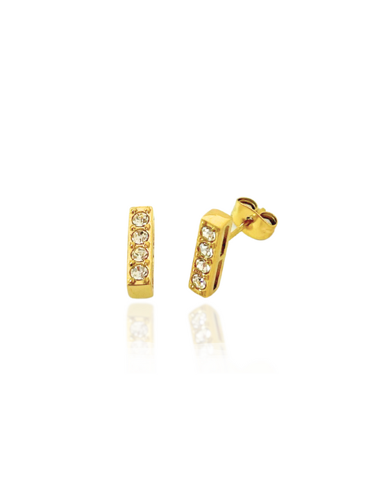 timeless earrings, stud earrings, simple earrings, sleek earrings