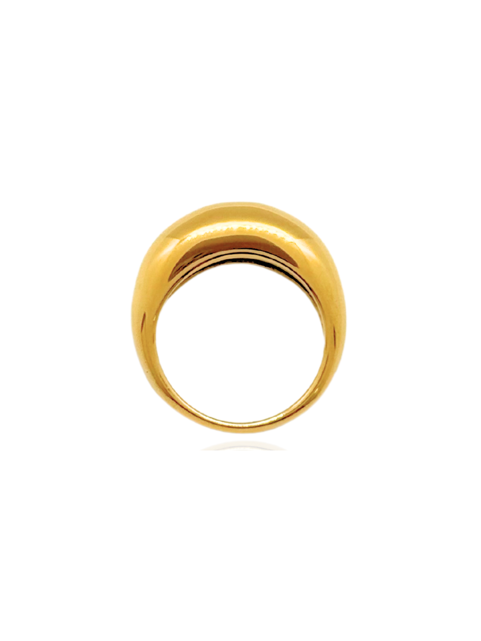 simple ring, gold ring, elegant ring, bold ring, modern ring, polished ring
