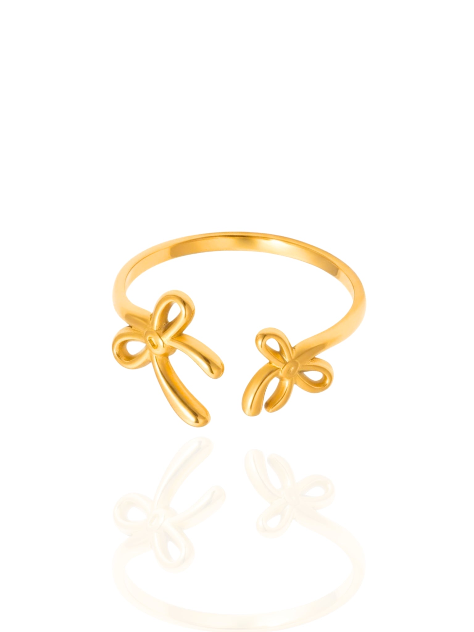 timeless jewellery, perfect gift for her, elegant jewellery, dainty jewellery, simple jewellery, fashion accessories, sleek jewellery, trendy jewellery, lightweight ring, stylish jewellery, simple ring, statement ring, ring Australia, bow design ring, ring with stones, classic gold ring, gold ring, chunky ring, simple ring, adjustable ring, versatile ring