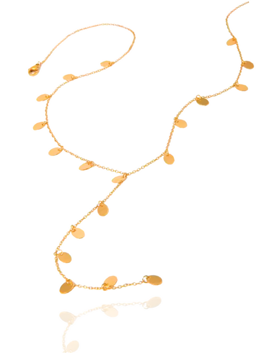 timeless jewellery, perfect gift for her, elegant necklace, charm necklace, best gift for her, classic gold chain necklace, stylish gift, statement necklace, versatile necklace, necklace Australia, y-shaped necklace, link chain necklace