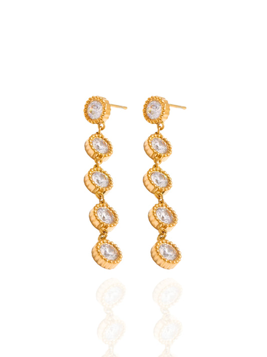 Kiah Earrings in Gold