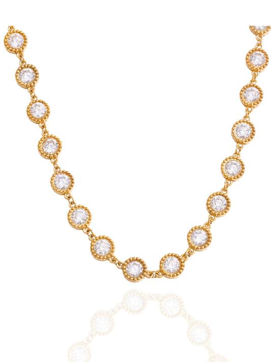 gold necklace, timeless jewellery, perfect gift for her, elegant necklace, charm necklace, best gift for her, classic gold chain necklace, stylish gift, statement necklace, versatile necklace, necklace Australia, link chain necklace, interlocking pendant necklace, y-shaped necklace, necklace with stone pendant, necklace with bold pendant, pendant with stones, necklace with gem pendant, necklace with colored stone pendant, gem necklace, pearl necklace, unique design necklace, heart pendant necklace, starfish