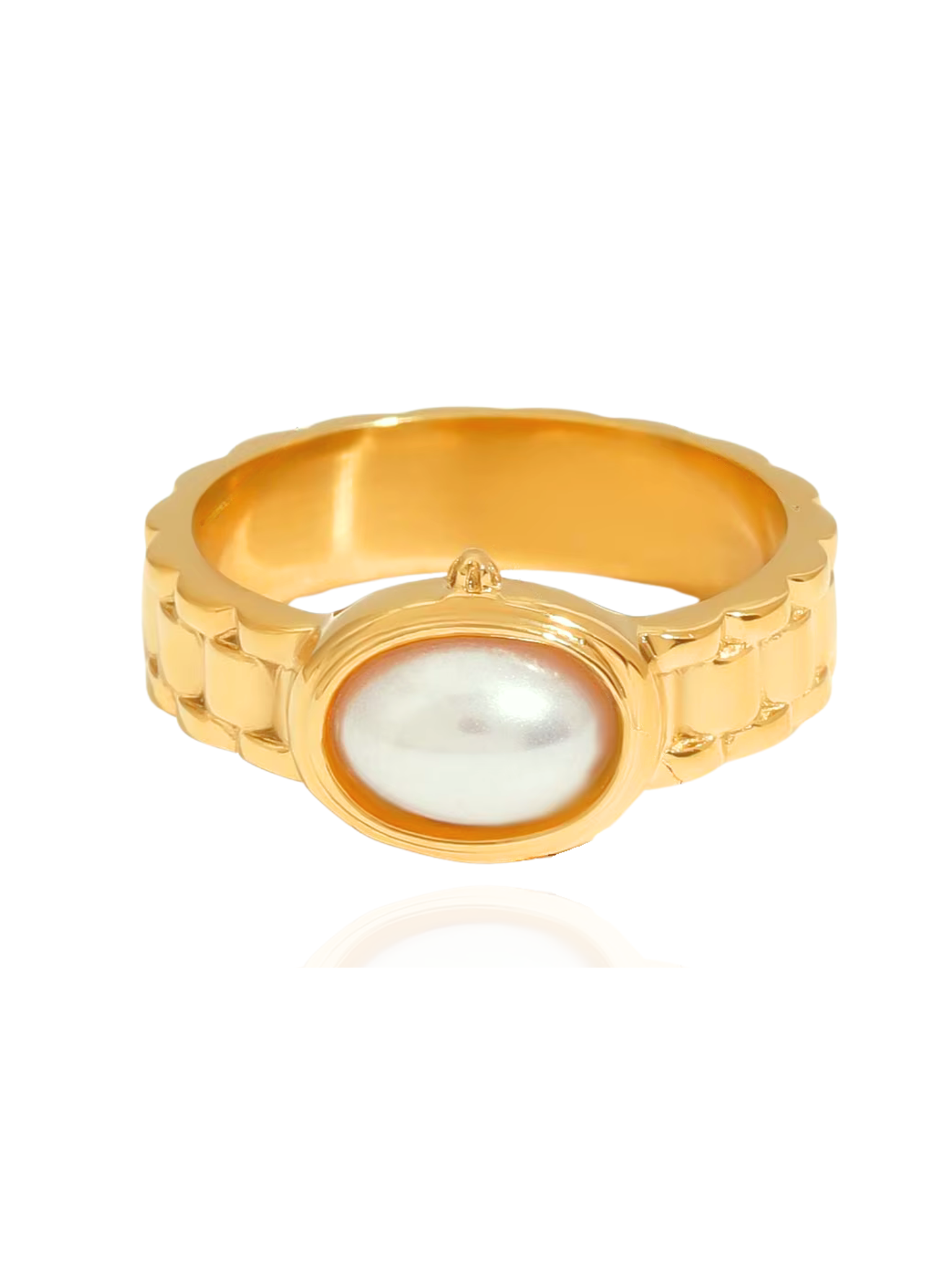 timeless jewellery, perfect gift for her, elegant ring, dainty jewellery, simple jewellery, fashion accessories, sleek jewellery, trendy jewellery, statement ring, stylish ring, cute ring, dainty ring,, bold ring, gold ring, pearl design ring, ring with pearl, wrist band ring