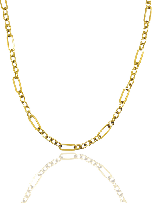 chain necklace, gold necklace, gold, chain, simple chain