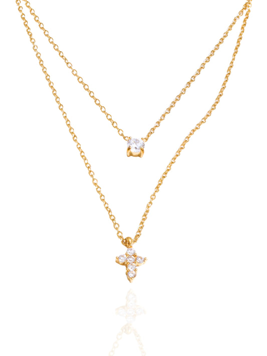 timeless jewellery, perfect gift for her, elegant necklace, charm necklace, best gift for her, classic gold chain necklace, stylish gift, statement necklace, versatile necklace, necklace Australia, chain necklace, link chain necklace, double-layer necklace, layered necklace, y-shaped necklace, wave chain necklace, simple necklace, cross necklace, faith necklace, religious necklace, cross pendant necklace, gold necklace with cross pendant, gold necklace