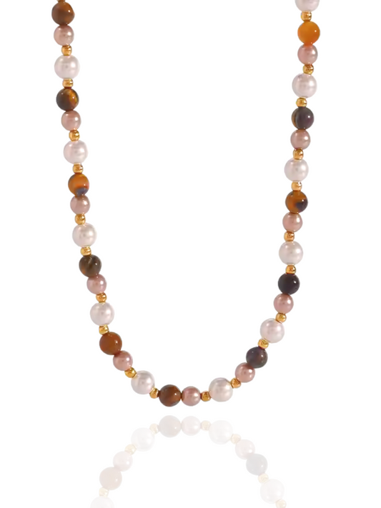 pearl necklace, charm necklace, best gift for her, versatile necklace, necklace for any outfit, timeless pearl necklace, timeless jewellery