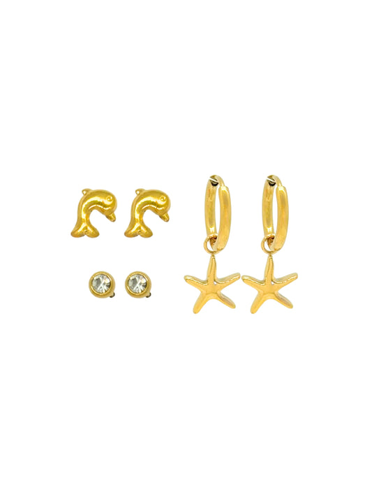 gold earrings set, minimalist design earrings set, jewellery for occasions, gift idea for her, cute earrings, dainty earrings, elegant earrings set, dainty earrings, cute earrings, simple earrings, earrings set with stones, unique design earrings set, stud earrings, huggie earrings, statement earrings, minimal stones, elegant earrings, hoop earrings, drop earrings, charm earrings