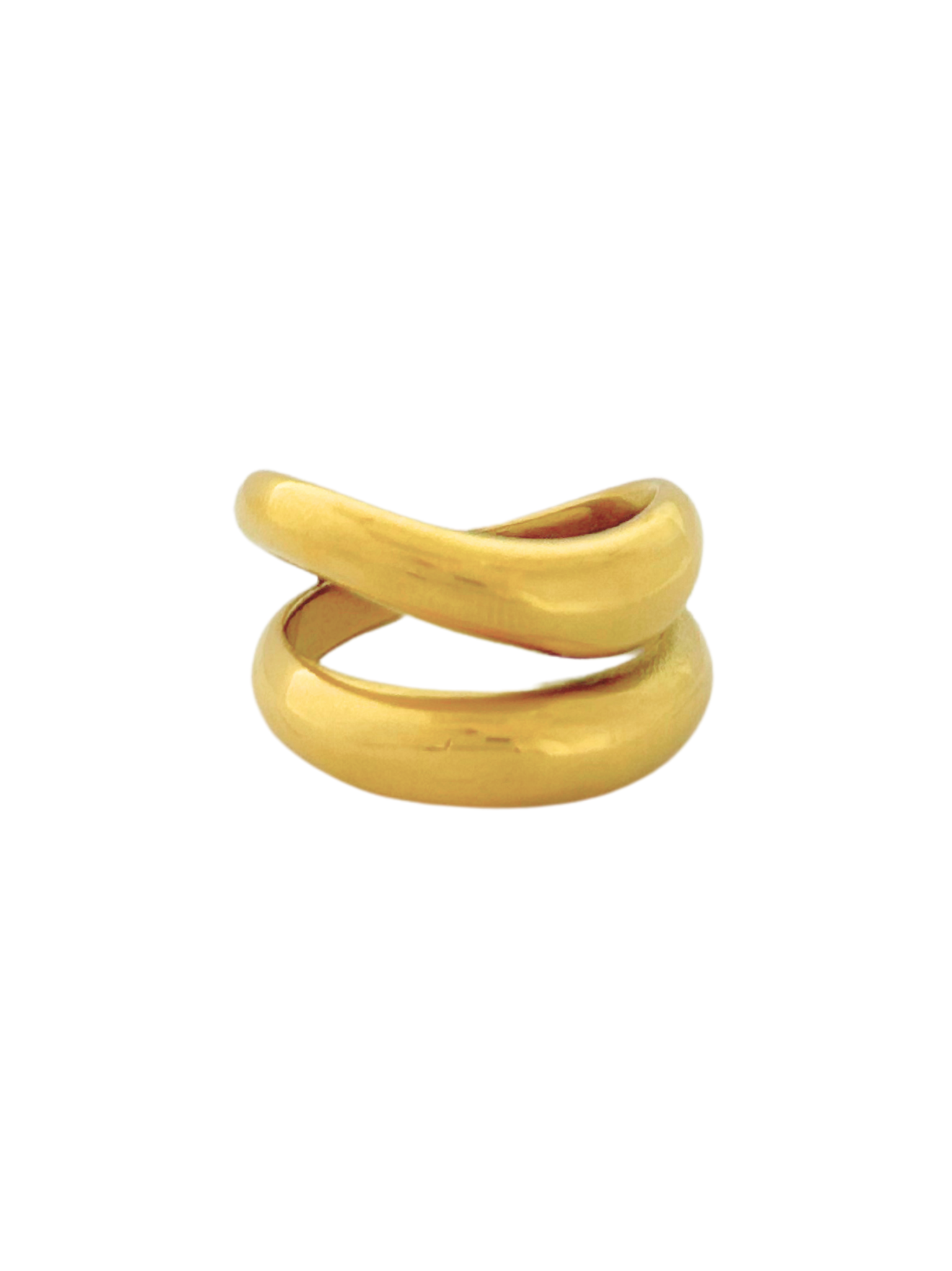 twisted ring, gold ring, statement ring, unique ring, versatile ring