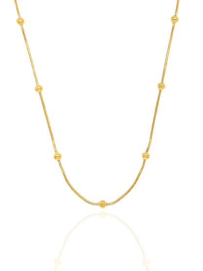 bubble necklace, ball necklace, simple necklace, chain, bead necklace, bead, necklace australia, gold necklace, chain necklace