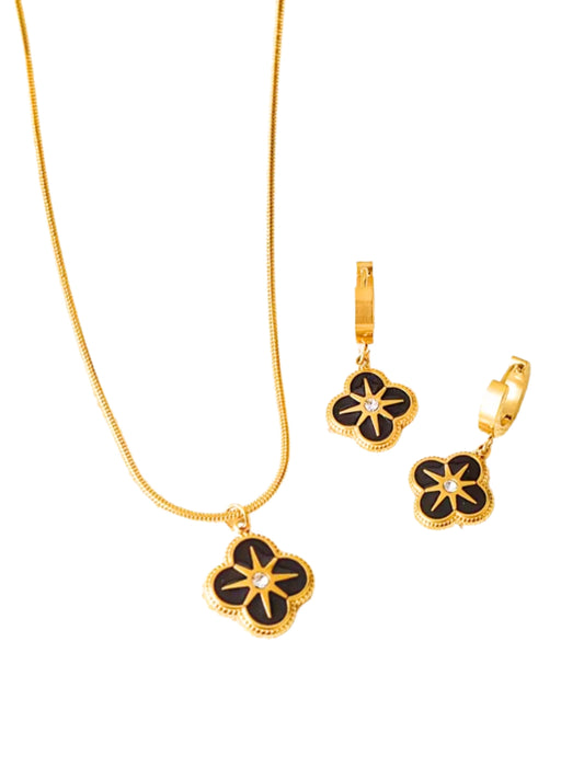 Mirasol in Black Jewellery Set