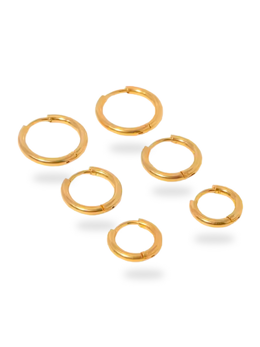 timeless jewellery, perfect gift for her, elegant earrings, dainty jewellery, simple jewellery, classic gold earring, fashion accessories, sleek jewellery, trendy jewellery, lightweight earrings, stylish earrings, cute earrings, earring set, pearl earring, star earrings, shell earring, moon-shaped earring, star-shaped earrings, dainty earrings set, cute earrings set, hoop earrings, hoop earring set, gold earrings