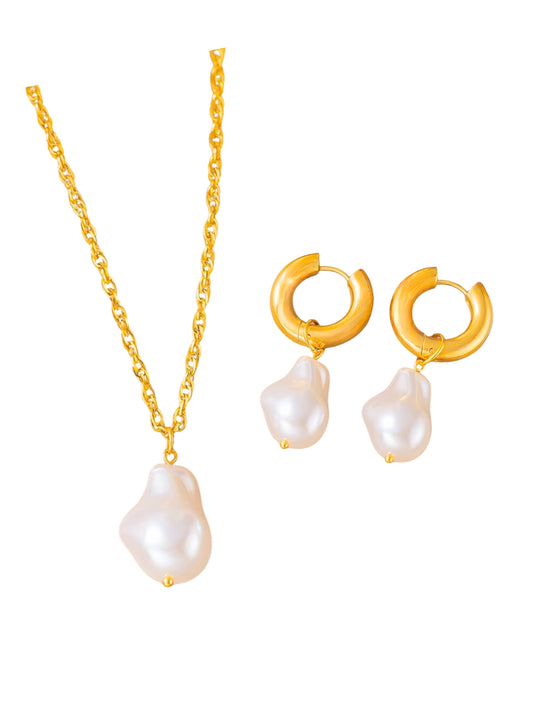 Moti Pearl Jewellery Set