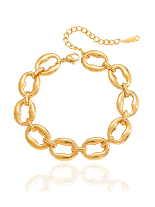 gold bracelet, maximalist, formal wear, jewellery for occasion, gift idea for her, cute bracelet, dainty bracelet, elegant bracelet, dainty, unique bracelet, chain bracelet, bold statement bracelet