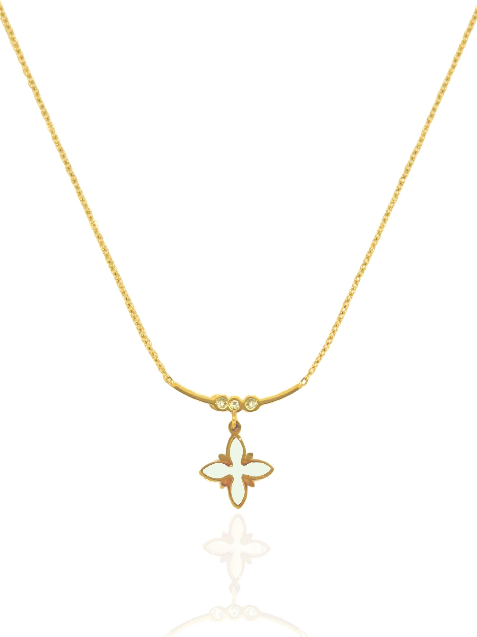 star necklace, clover necklace, unique necklace, charm necklace, simple necklace aus, jewellery australia