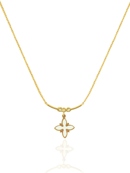 star necklace, clover necklace, unique necklace, charm necklace, simple necklace aus, jewellery australia