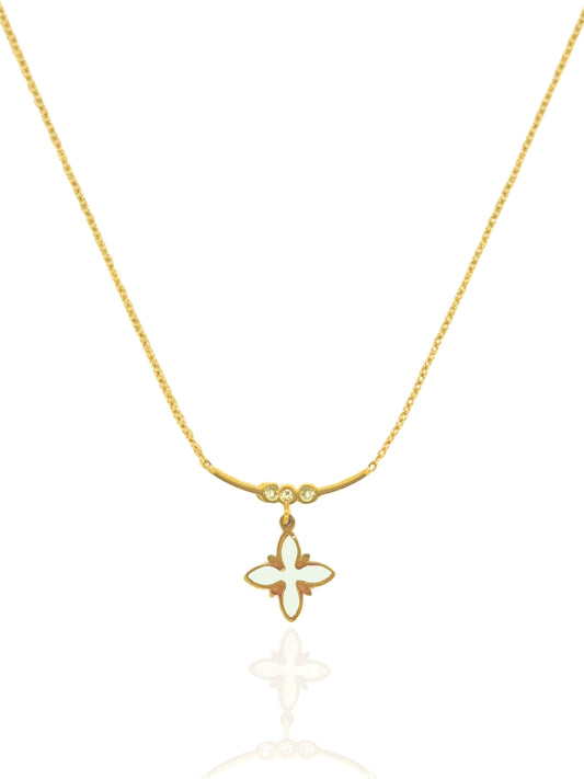 star necklace, clover necklace, unique necklace, charm necklace, simple necklace aus, jewellery australia