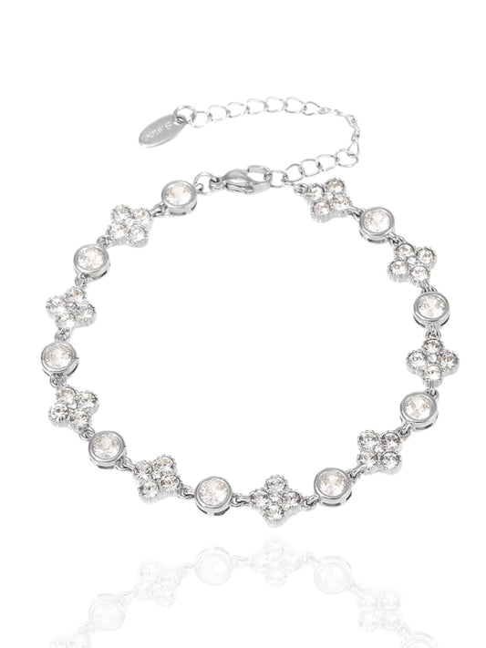 timeless jewellery, perfect gift for her, elegant bracelet, charm bracelet, best gift for her, stylish gift, statement bracelet, versatile bracelet, bracelet Australia, silver bracelet, classic silver chain bracelet, simple bracelet, lucky charm, cute bracelet, dangling bracelet, heart design bracelet, flower design bracelet, bracelet with stones