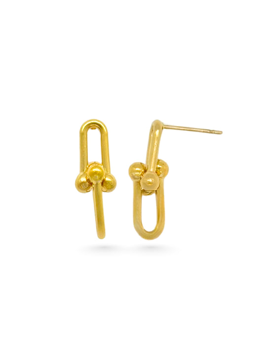Ossie Earrings in Gold