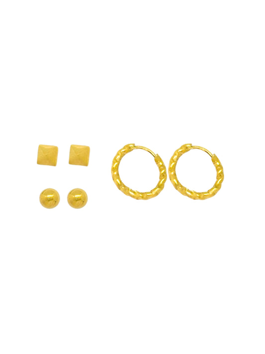 gold earrings set, minimalist design earrings set, jewellery for occasions, gift idea for her, cute earrings, dainty earrings, elegant earrings set, dainty earrings, cute earrings, simple earrings, earrings set with stones, unique design earrings set, stud earrings, huggie earrings, statement earrings, minimal stones, elegant earrings, hoop earrings, drop earrings
