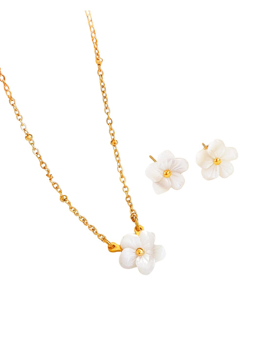 Peony Jewellery Set