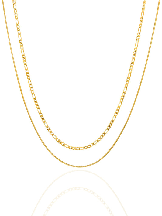 gold necklace, timeless jewellery, perfect gift for her, elegant necklace, charm necklace, best gift for her, classic gold chain necklace, stylish gift, statement necklace, versatile necklace, necklace Australia, link chain necklace, interlocking pendant necklace, y-shaped necklace, necklace with stone pendant, necklace with bold pendant, pendant with stones, necklace with gem pendant, gem necklace, layered necklace