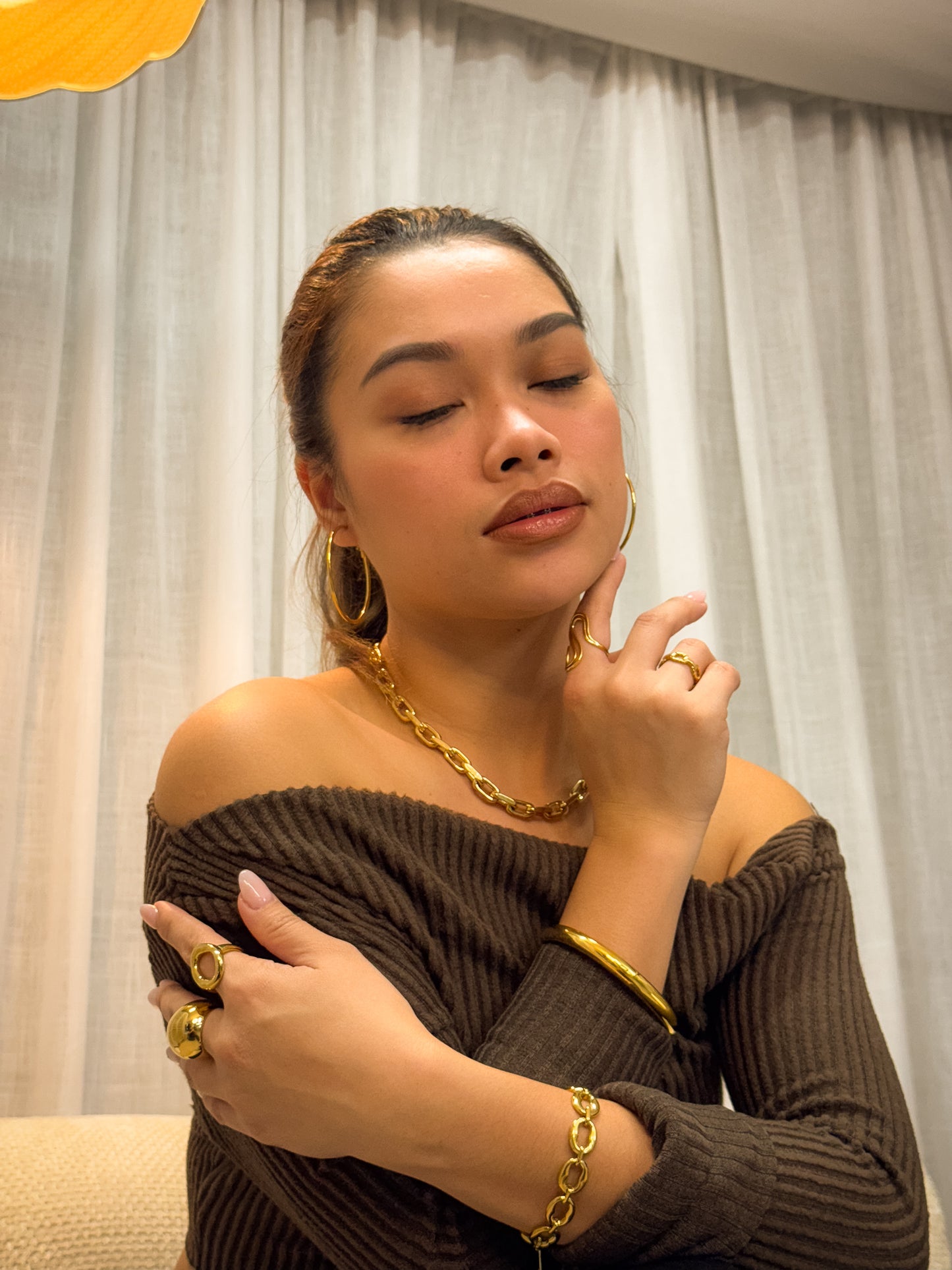 Gold hoop earrings on a white background, gold hoop earrings, classic gold hoop earrings, dainty gold hoops, everyday wear