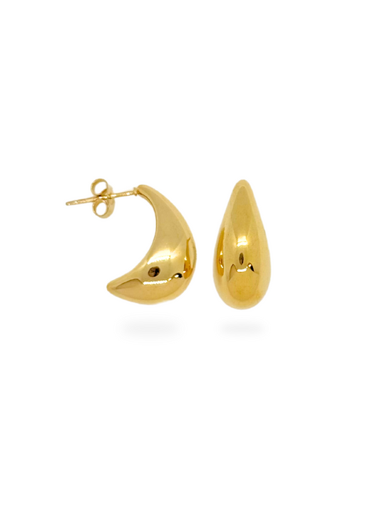 tear drop earrings, simple earrings, elegant earrings, cute earrings, gold earrings, classy earrings