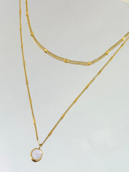 layered necklace, simple necklace, choker, choker layared necklace, simple jewelry