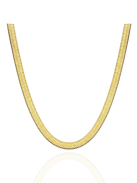 timeless jewellery, perfect gift for her, elegant necklace, charm necklace, best gift for her, classic gold chain necklace, stylish gift, statement necklace, versatile necklace, necklace Australia, y-shaped necklace, link chain necklace, necklace with minimal stones, simple necklace, flat chain necklace