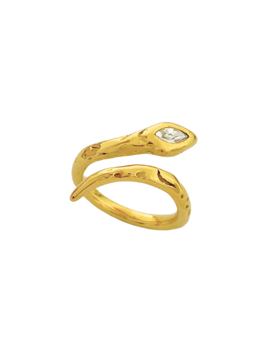 serpent ring, animal design ring, animal ring, gold ring, cute animal ring, elegant ring