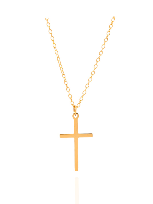 timeless jewellery, perfect gift for her, elegant necklace, charm necklace, best gift for her, classic gold chain necklace, stylish gift, statement necklace, versatile necklace, necklace Australia, chain necklace, link chain necklace, y-shaped necklace, wave chain necklace, simple necklace, cross necklace, faith necklace, religious necklace, cross pendant necklace, gold necklace with cross pendant, gold necklace